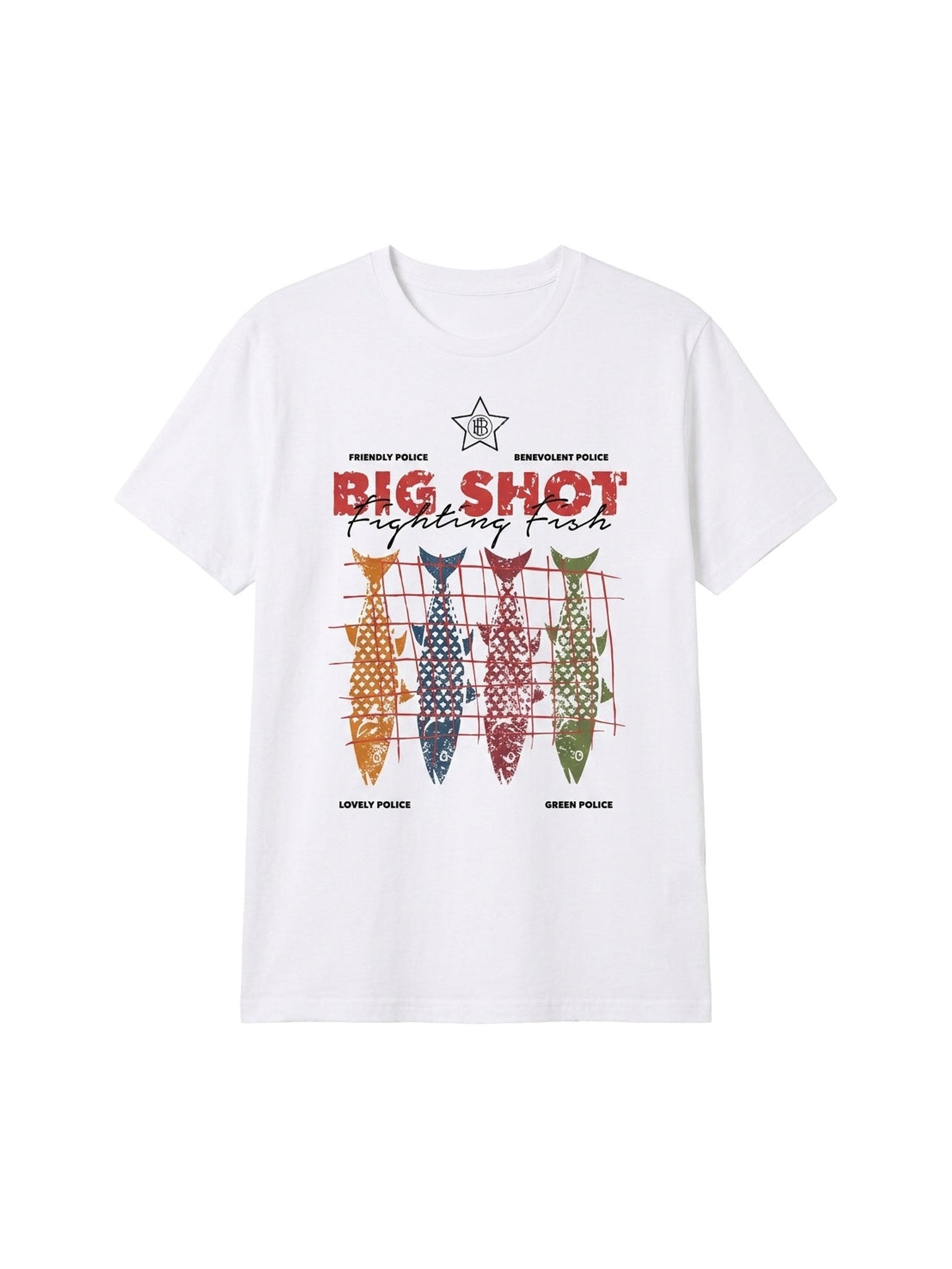 T-Shirt Big Shot unisexe — Blanc