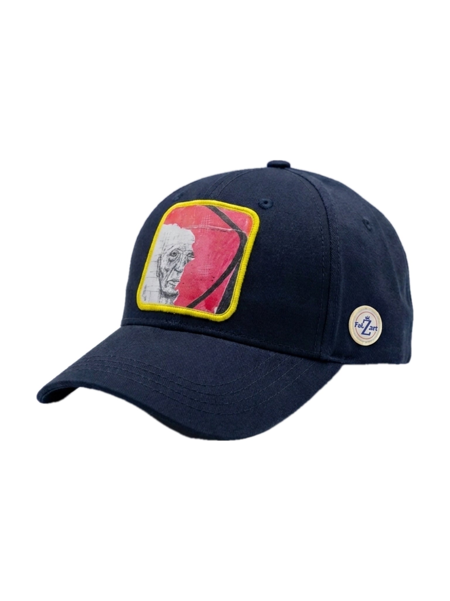 Casquette Bleue Nuit avec patch stylisé