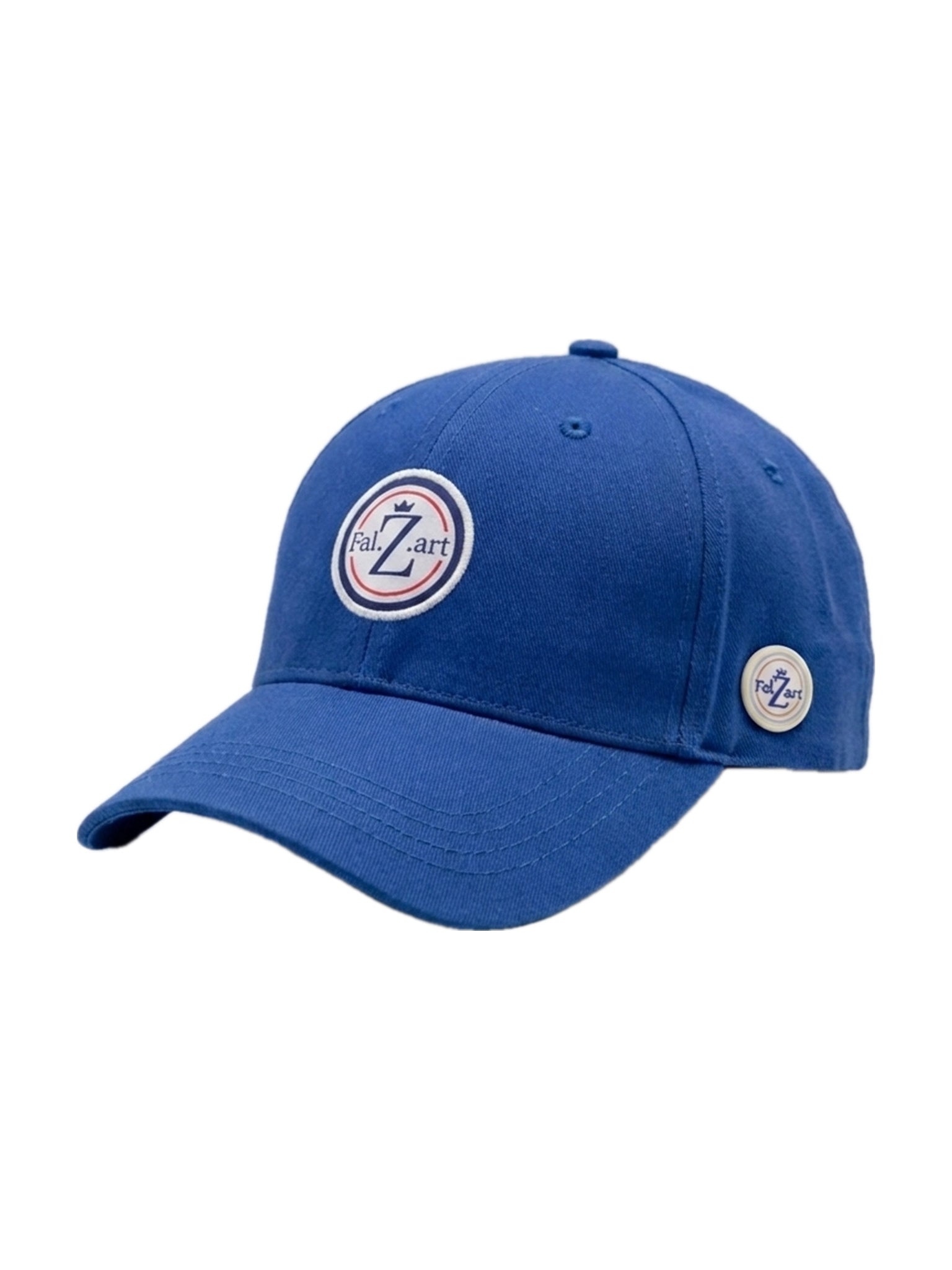Casquette Bleue avec patch stylisé FalZart