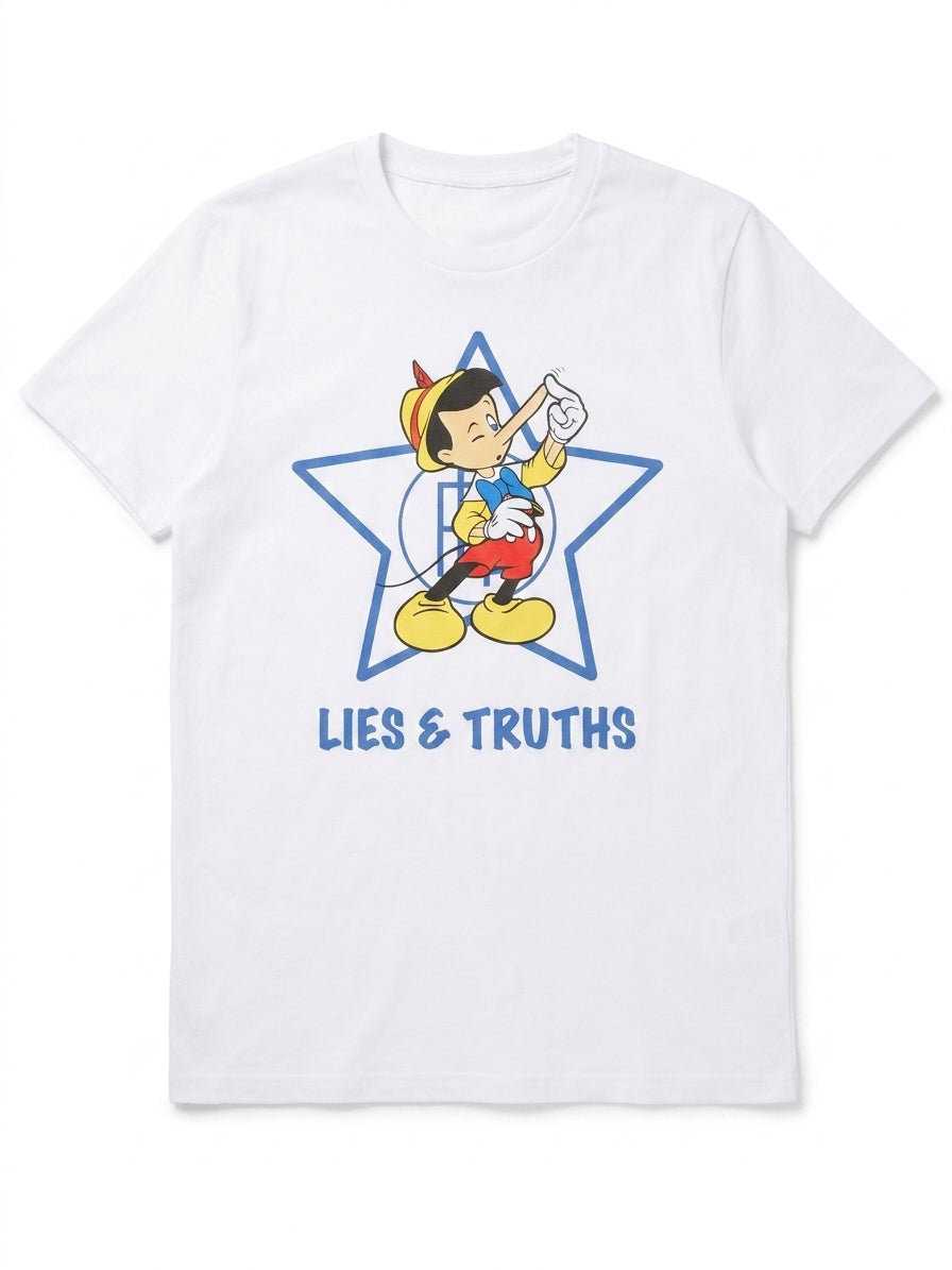 T-Shirt lies & truth unisexe