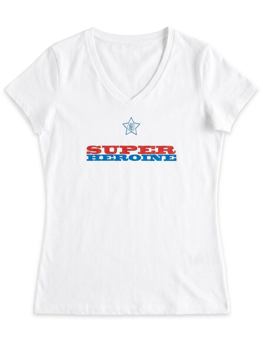 T-Shirt Super Heroïne femme