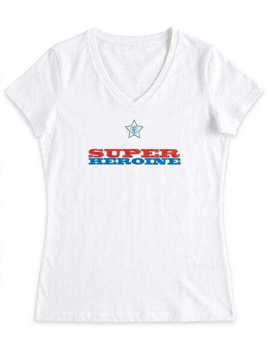T-Shirt Super Heroïne femme