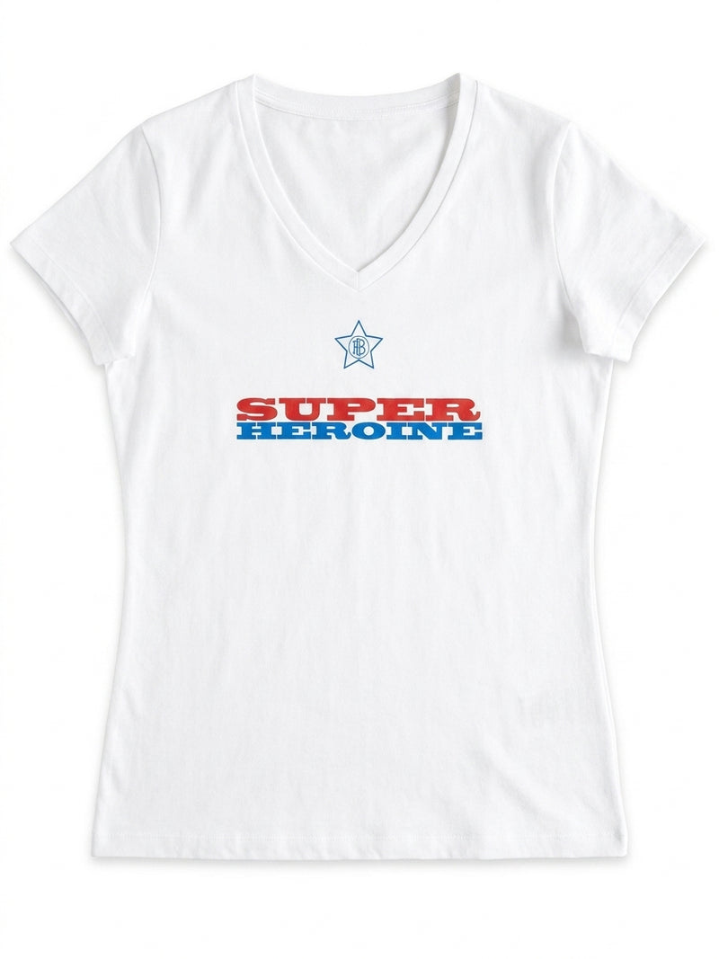 T-Shirt Super Heroïne femme